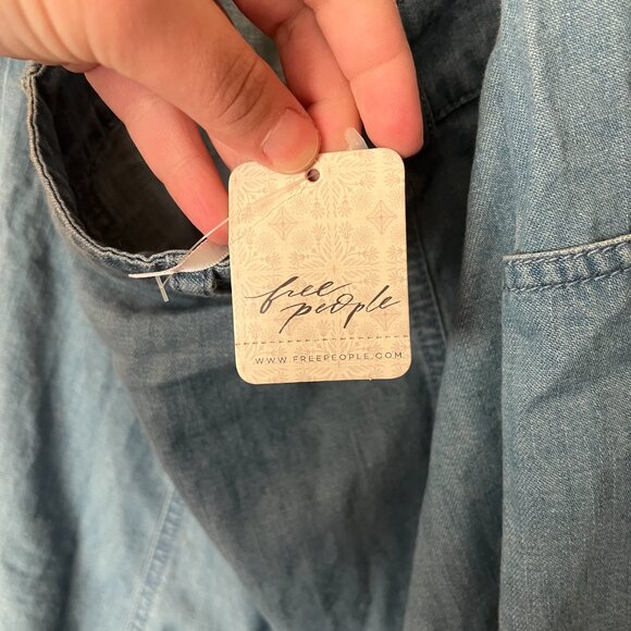 Free People Sami Mini Halter Dress - Picture 5 of 6